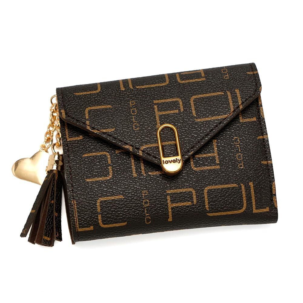 1889 Wallet - Credit Card Holder Trifold Small Wallet Compact